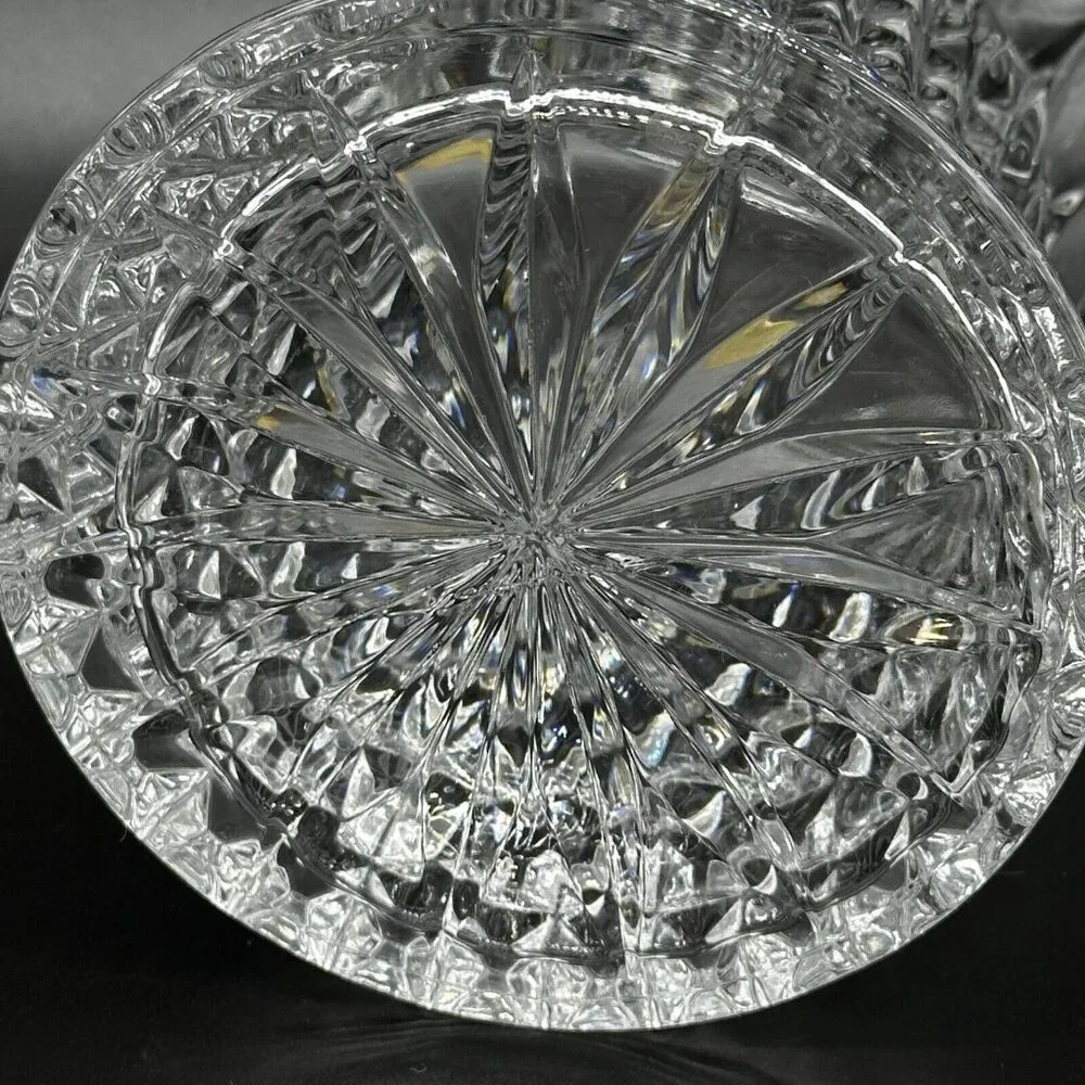 Vtg‎ Gorham Bavaria Germany Nachtmann Clear Crystal Decanter Stopper Whiskey 24%